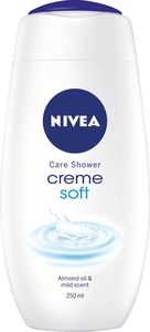 Gel za prhanje Nivea, creme soft, 250 ml